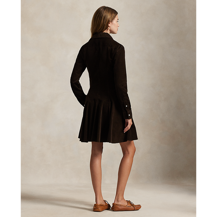 PRL Cotton Corduroy A-Line Shirtdress/Haljina 211972069002
