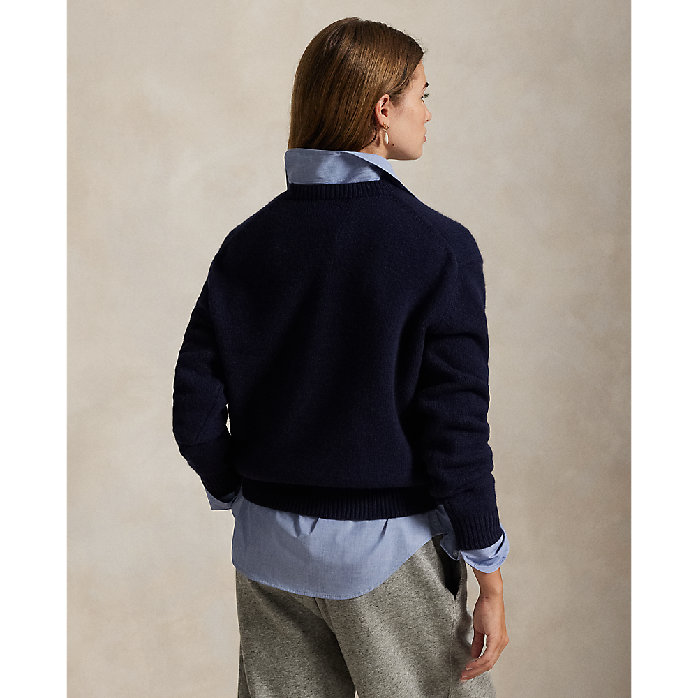 PRL Polo Bear Wool-Cashmere-Blend Jumper/Pulover 211972139001