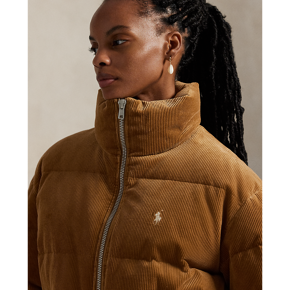 PRL Quilted Corduroy Down Jacket/Jakna 211971178002