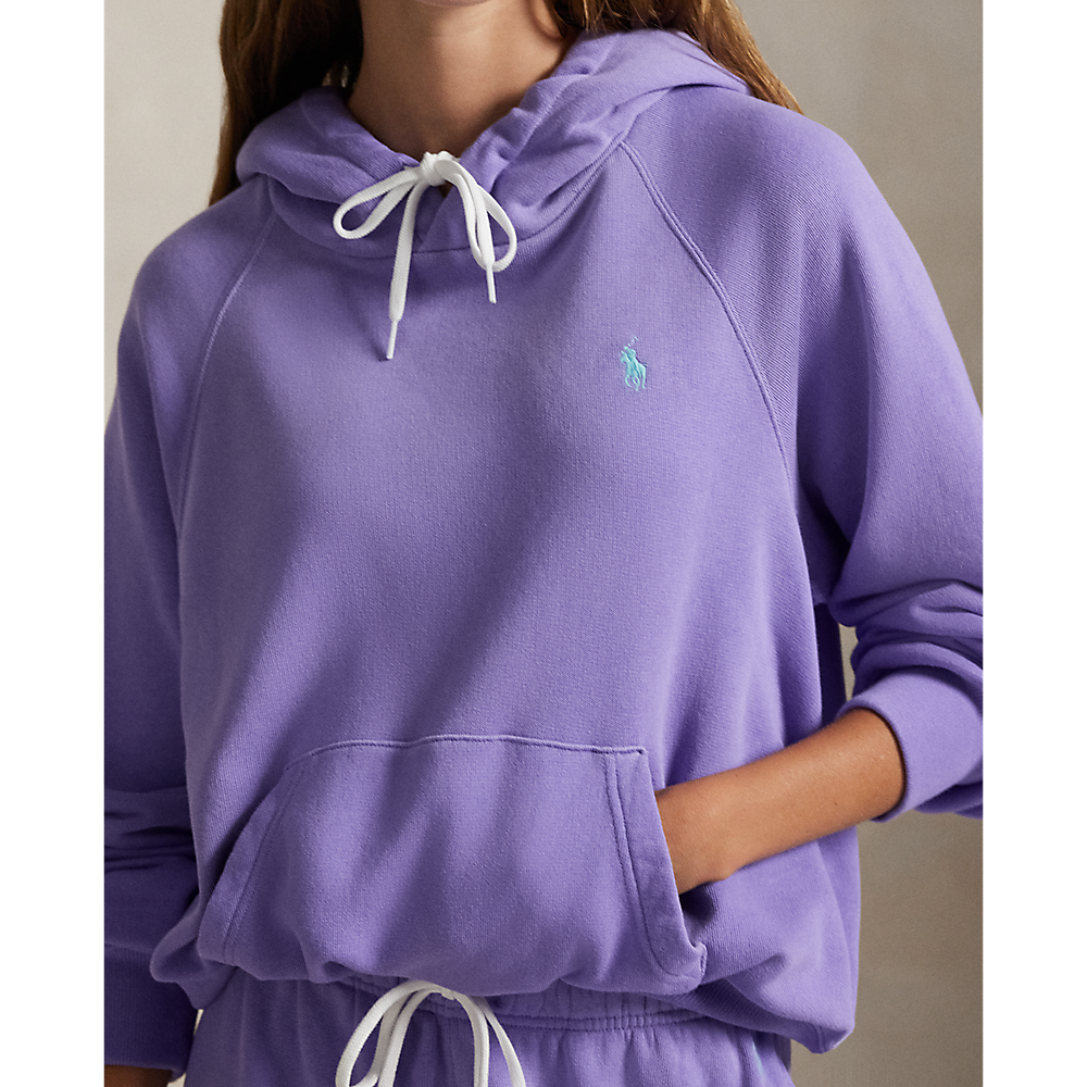 PRL Shrunken Fit Lightweight Fleece Hoodie/Duks 211971691005