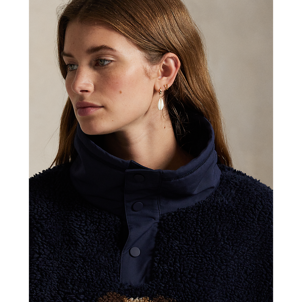 PRL Polo Bear High-Pile Fleece Mockneck/Duks 211971768001