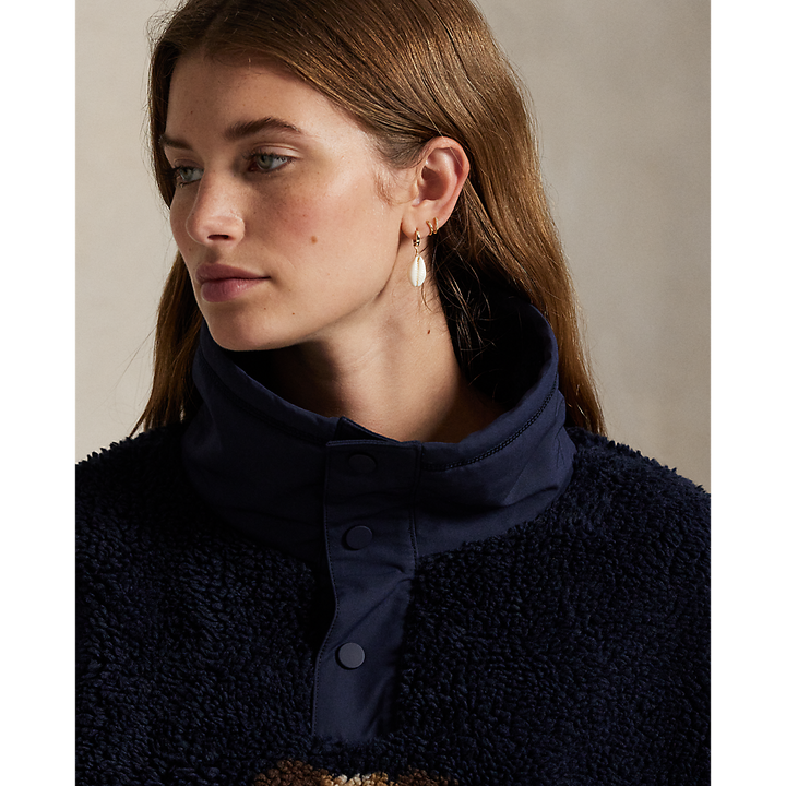 PRL Polo Bear High-Pile Fleece Mockneck/Duks 211971768001