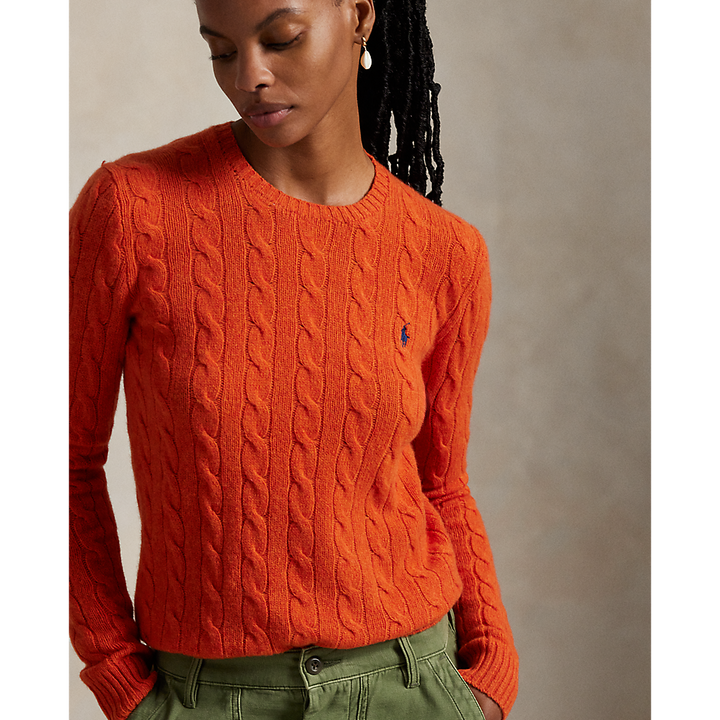PRL Cable Wool-Cashmere Crewneck Jumper/Pulover 211971865010