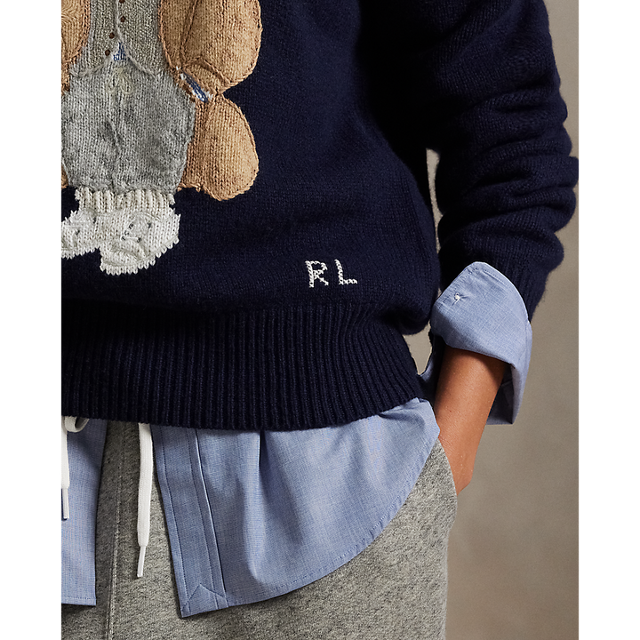 PRL Polo Bear Wool-Cashmere-Blend Jumper/Pulover 211972139001