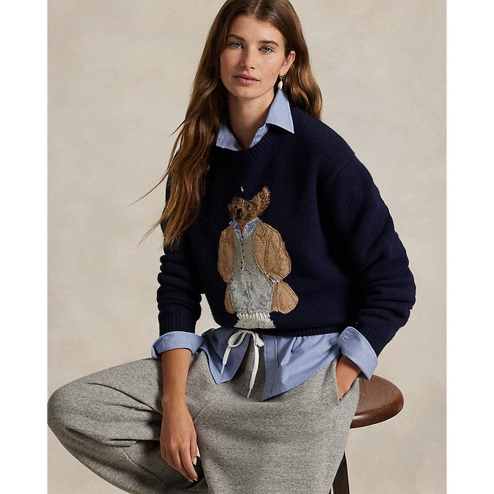 PRL Polo Bear Wool-Cashmere-Blend Jumper/Pulover 211972139001