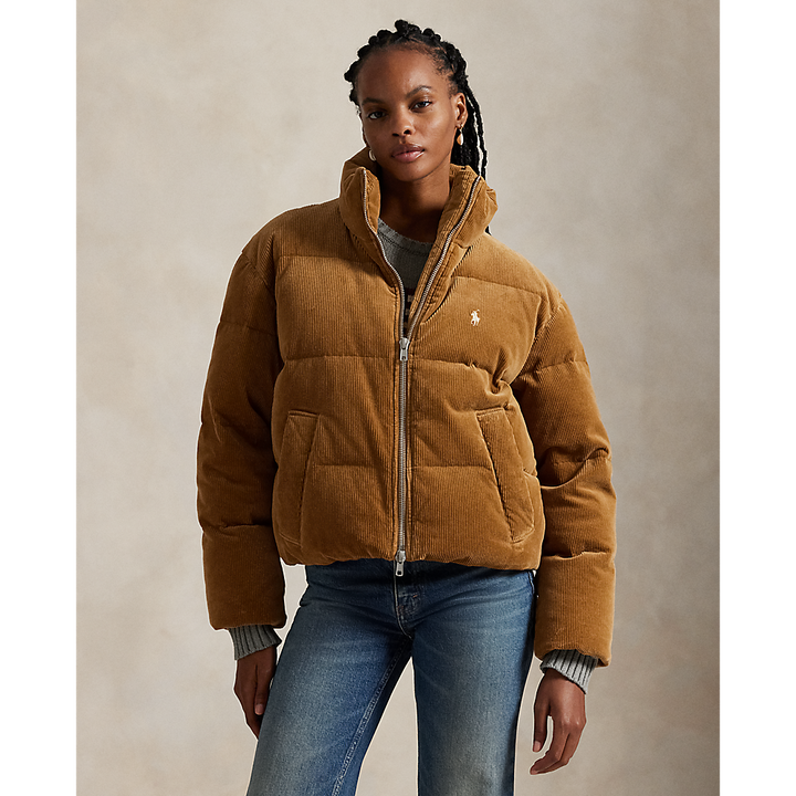PRL Quilted Corduroy Down Jacket/Jakna 211971178002
