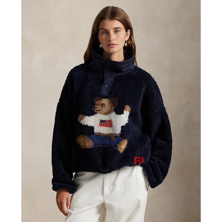 PRL Polo Bear High-Pile Fleece Mockneck/Duks 211971768001