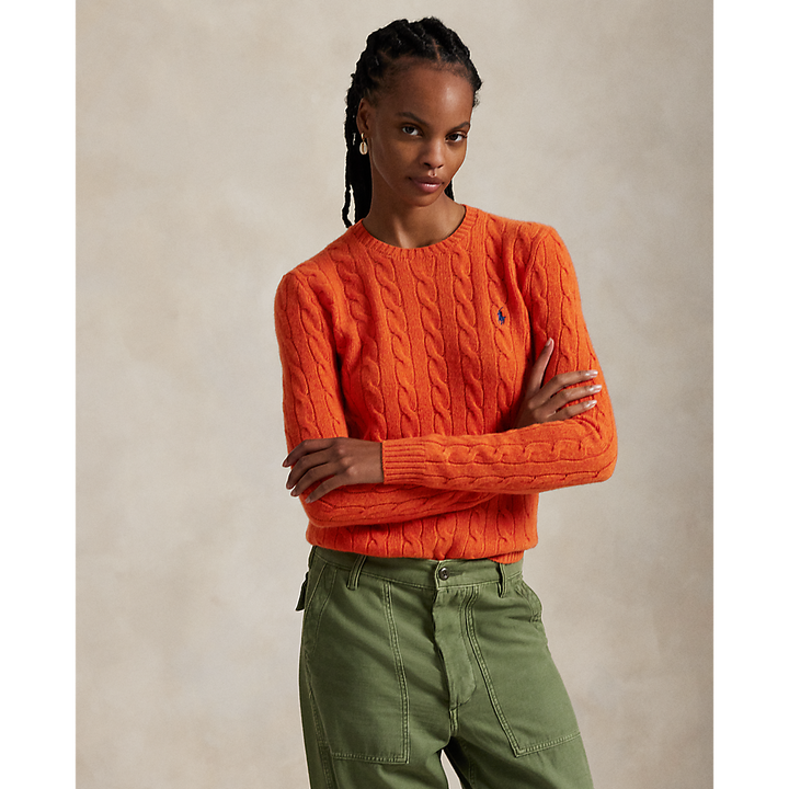 PRL Cable Wool-Cashmere Crewneck Jumper/Pulover 211971865010