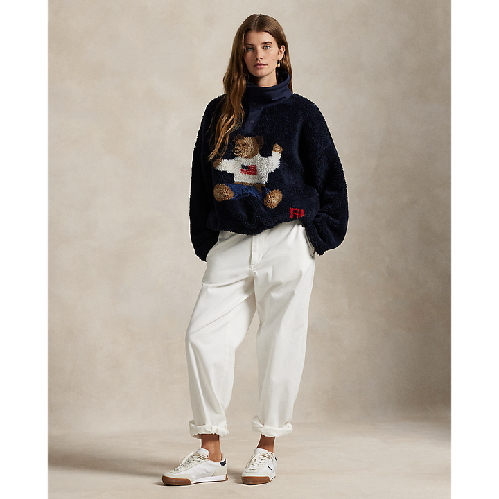 PRL Polo Bear High-Pile Fleece Mockneck/Duks 211971768001