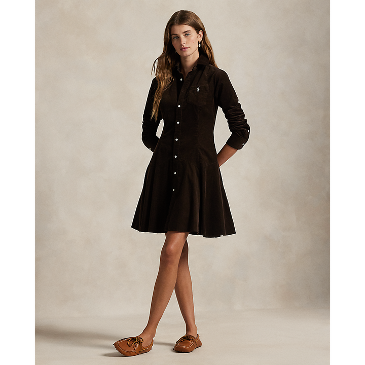 PRL Cotton Corduroy A-Line Shirtdress/Haljina 211972069002