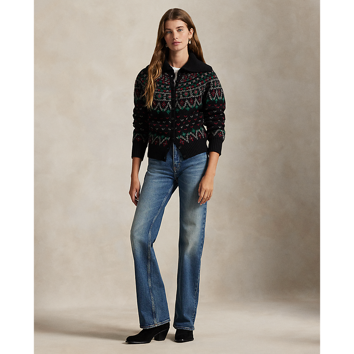 PRL Fair Isle Wool-Blend Cardigan/ Pulover 211978320001