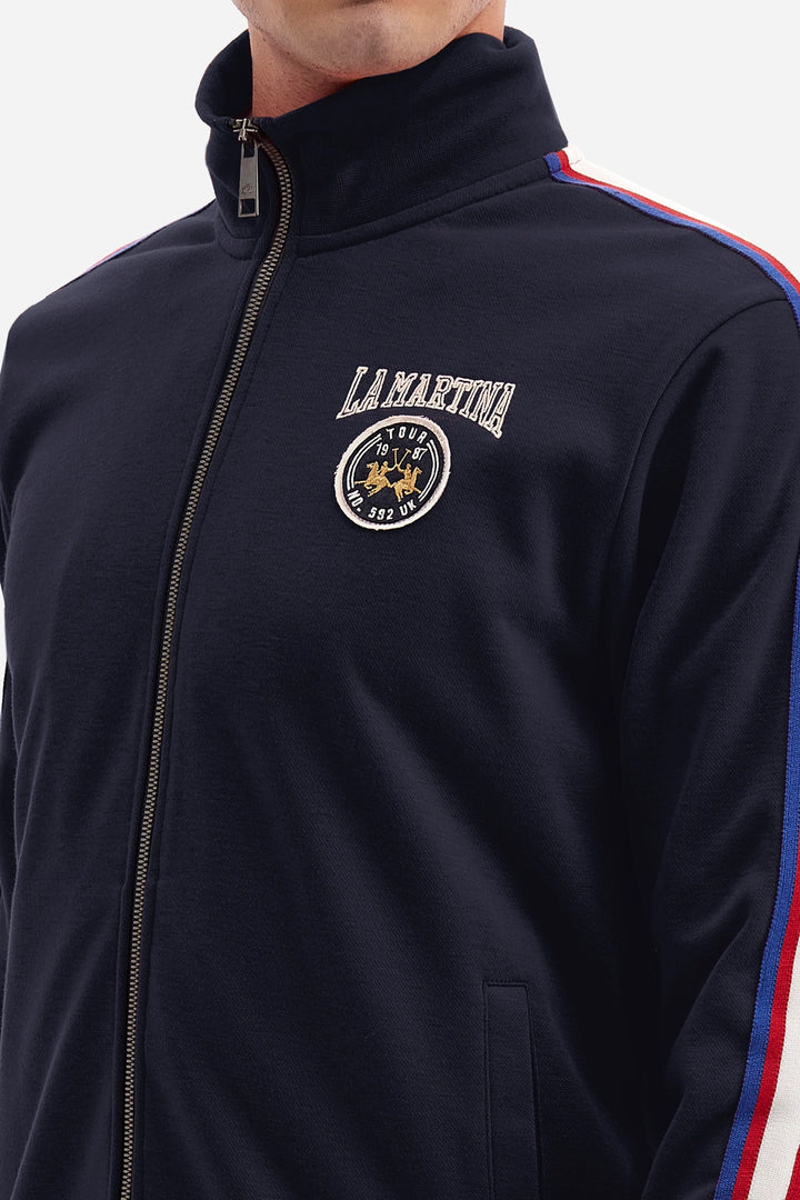 La Martina Full Zip Interlock Fleece /Gornji dio trenirke WMF304FP556