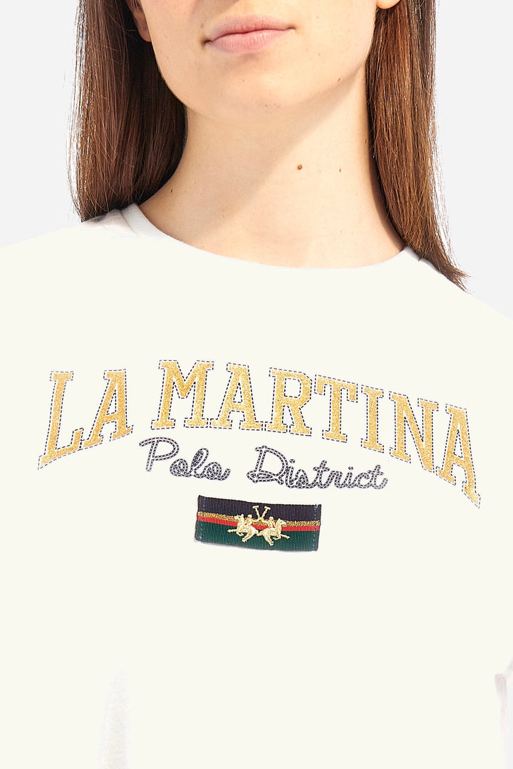 La Martina T-Shirt L/S Jersey  /Majica WWR300JS206