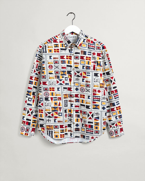 GANT Rw Rel Flag Print Bd/Košulja 3013390