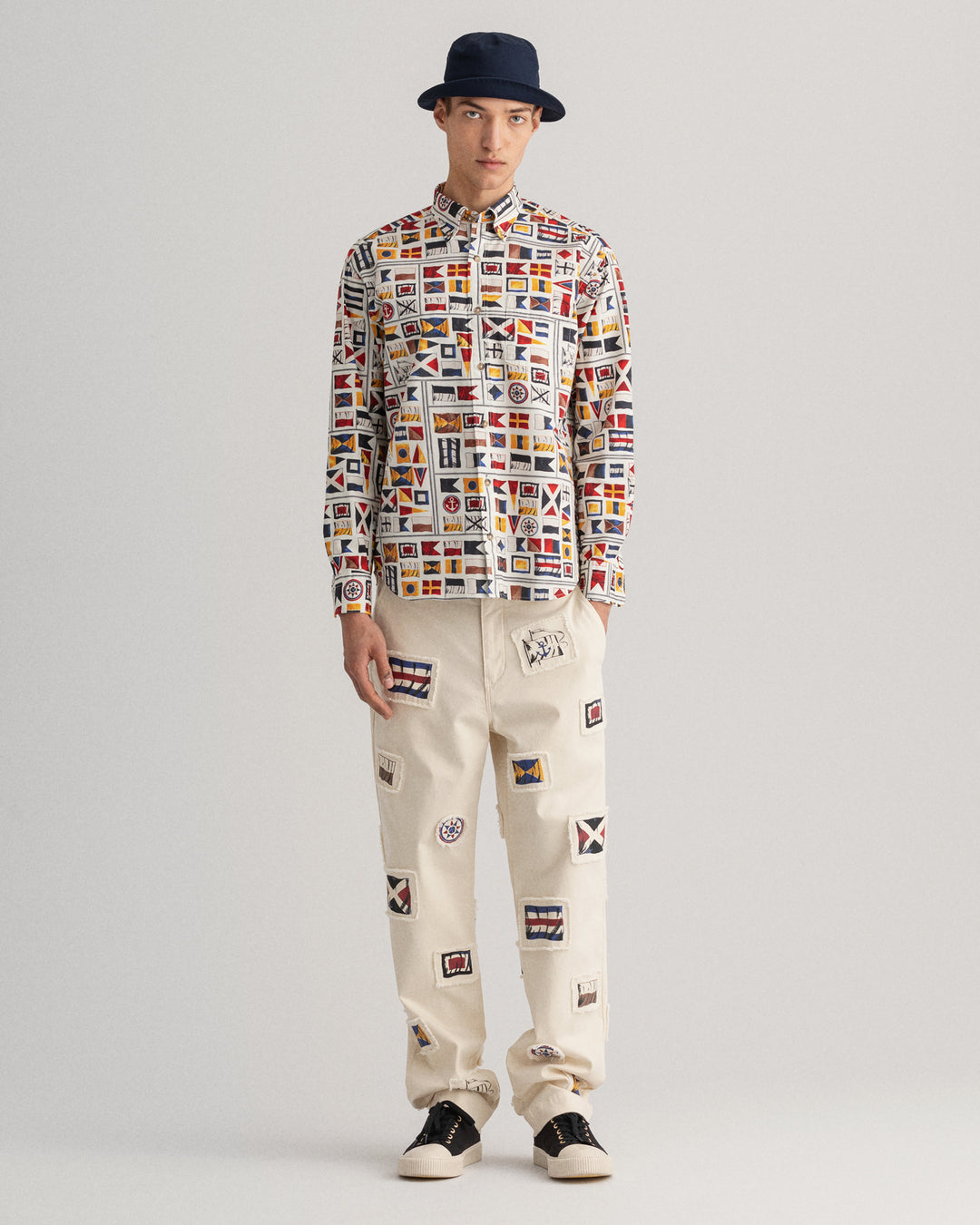 GANT Rw Rel Flag Print Bd/Košulja 3013390