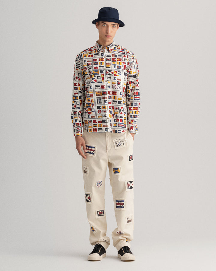 GANT Rw Rel Flag Print Bd/Košulja 3013390
