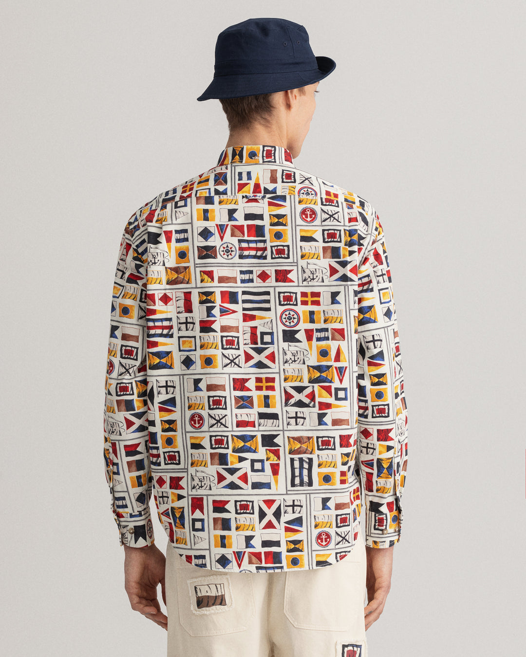 GANT Rw Rel Flag Print Bd/Košulja 3013390