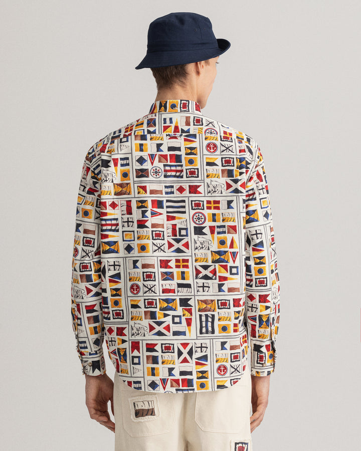 GANT Rw Rel Flag Print Bd/Košulja 3013390
