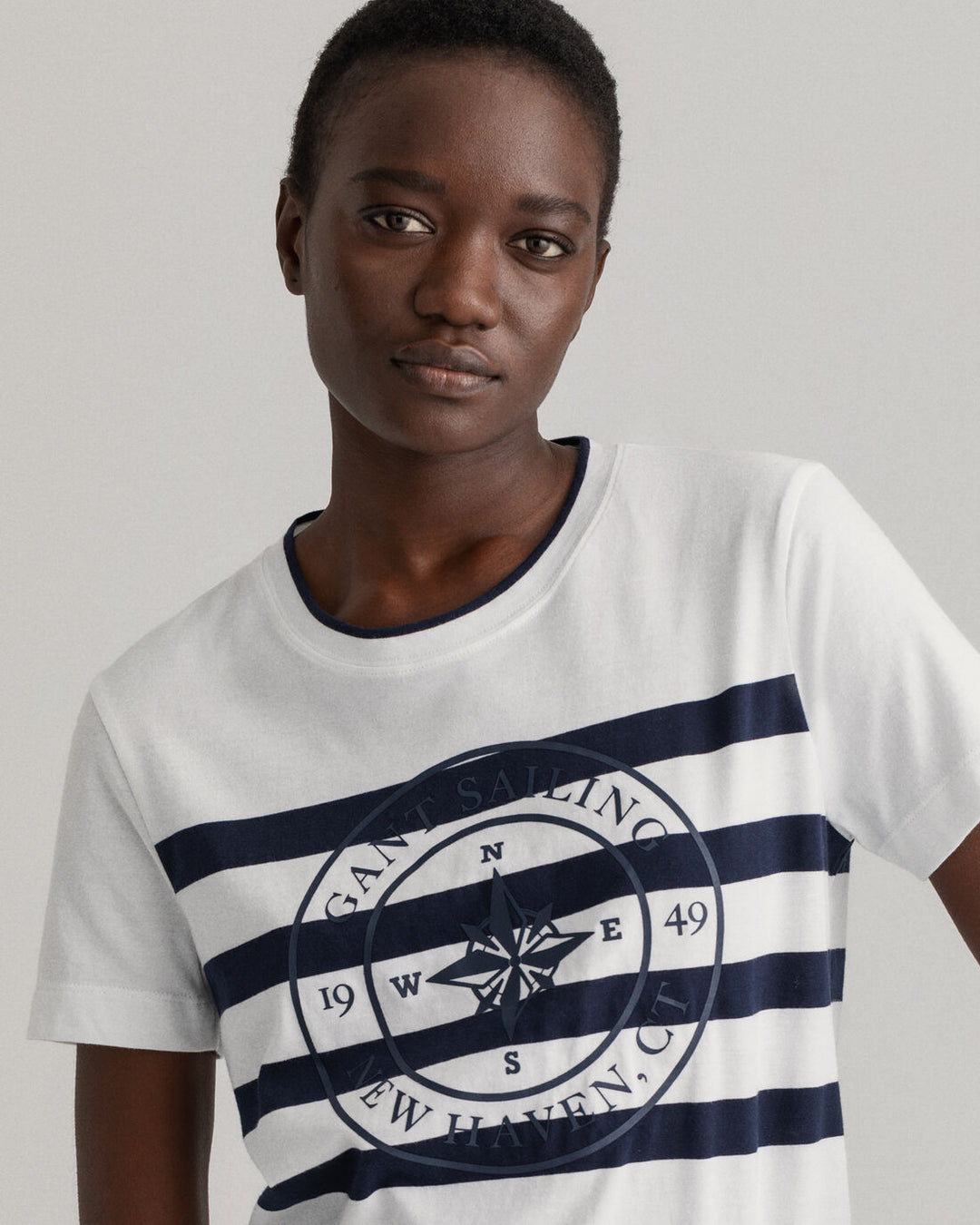 GANT  Printed Striped T-Shirt 4200230/ Majica