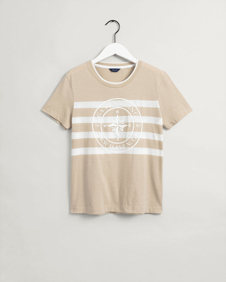 GANT  Printed Striped T-Shirt 4200230/ Majica