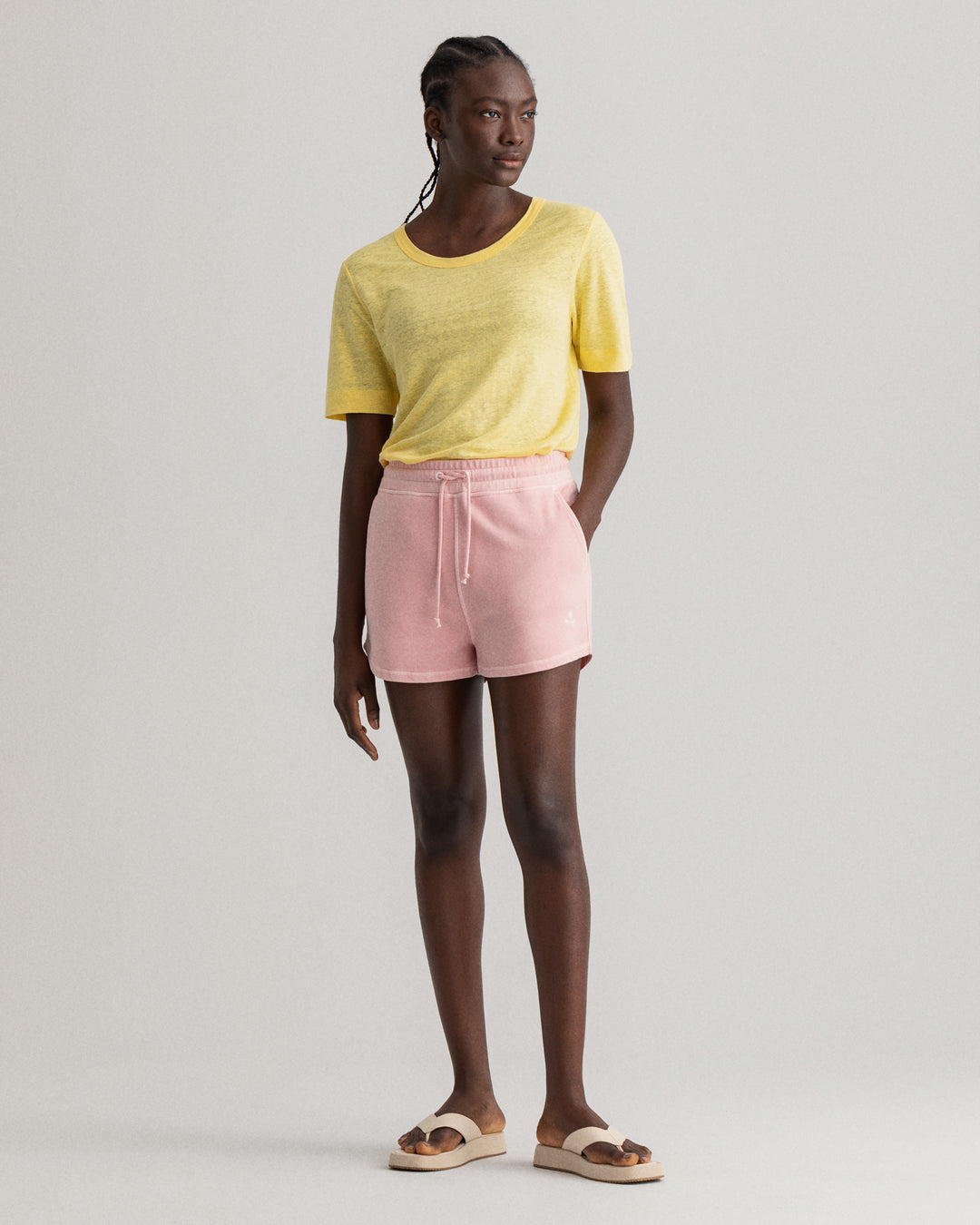 GANT Linen Ss T-Shirt/Majica 4204460