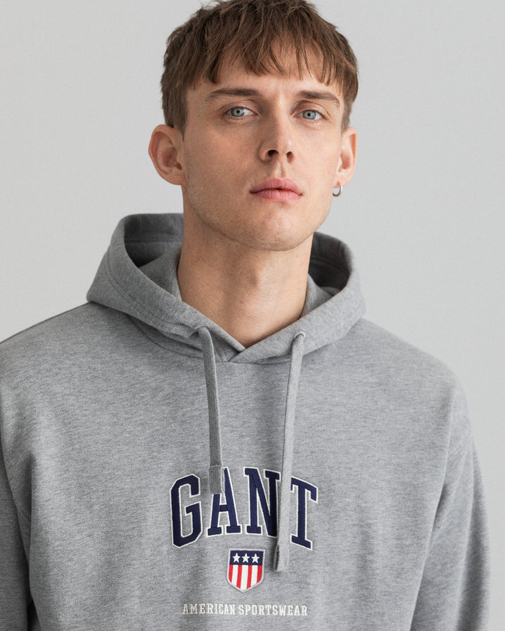 GANT Retro Shield Hoodie/Duks 2027036