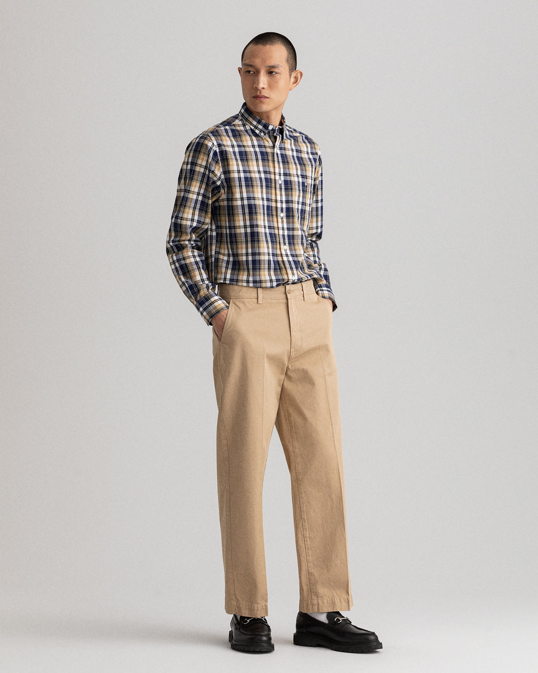GANT Regular Fit Washed Poplin Check Shirt/Košulja 3220010