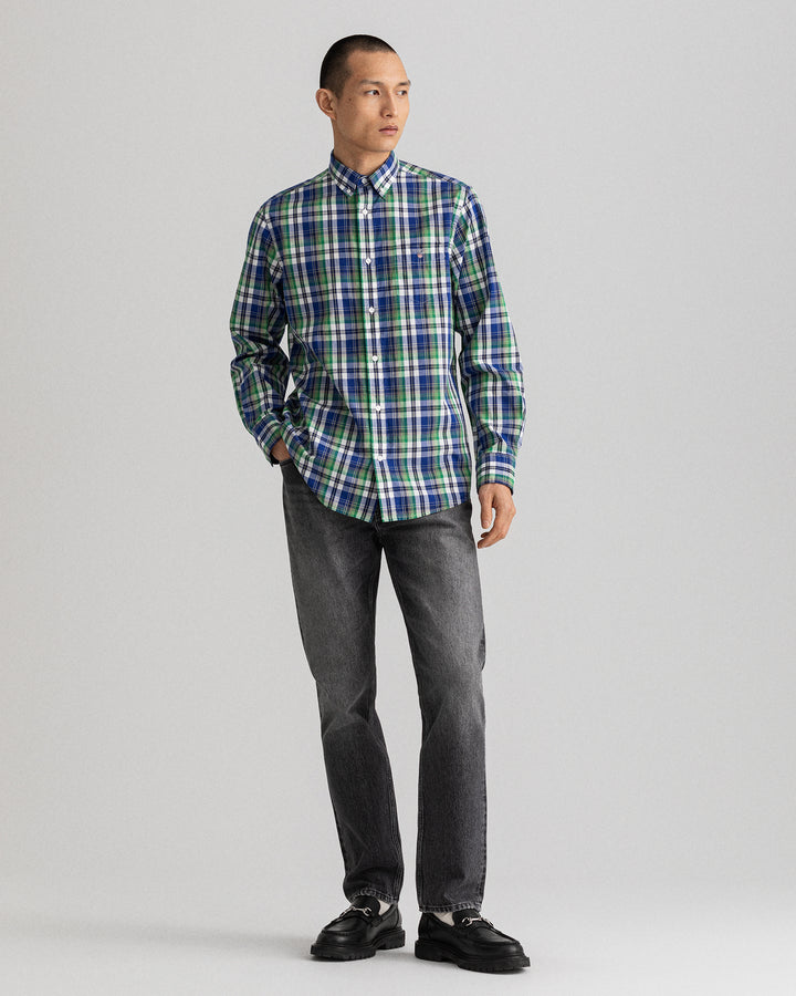 GANT Regular Fit Washed Poplin Check Shirt/Košulja 3220010