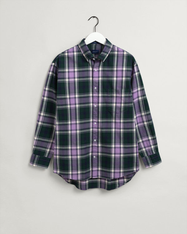 GANT Oversized Twill Check Shirt/Košulja 3220014