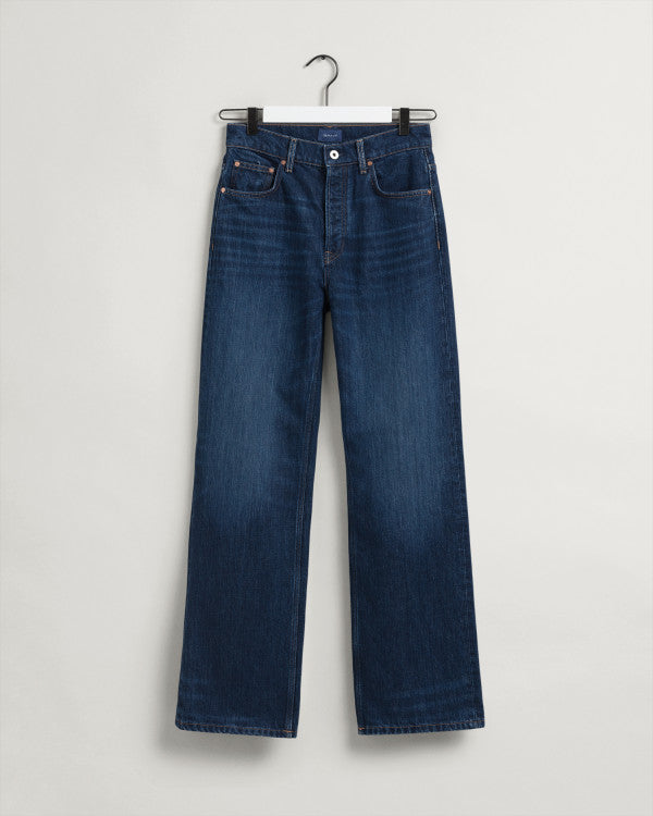 GANT Relaxed Straight Leg High-Waisted Jeans/Traperice 4100162 ODRŽIVI IZBOR