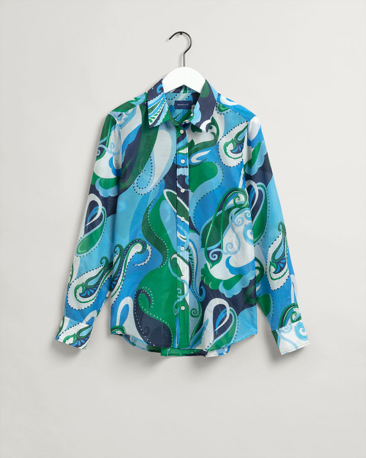 GANT Regular Fit Paisley Cotton Silk Shirt/Košulja 4300064 ODRŽIVI IZBOR
