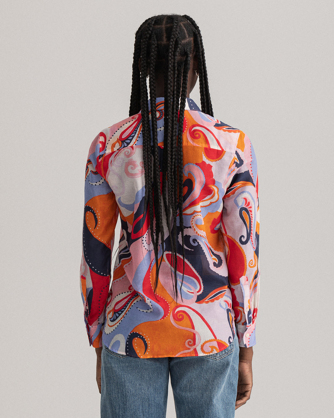 GANT Regular Fit Paisley Cotton Silk Shirt/Košulja 4300064 ODRŽIVI IZBOR