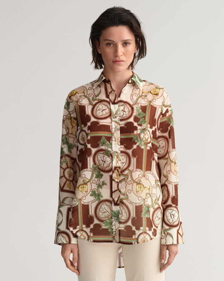 GANT Relaxed Fit American Luxe Cotton Silk Shirt/Košulja 4300091