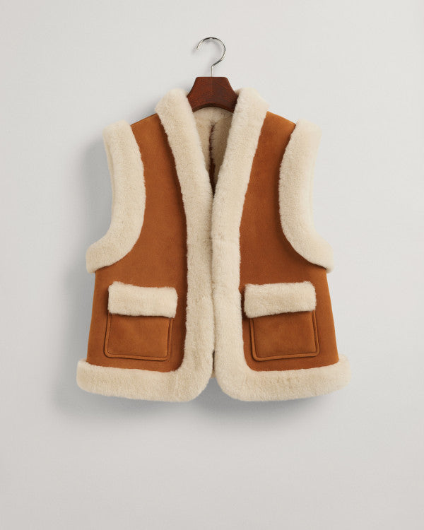 GANT Shearling Vest/ Prsluk 4740020