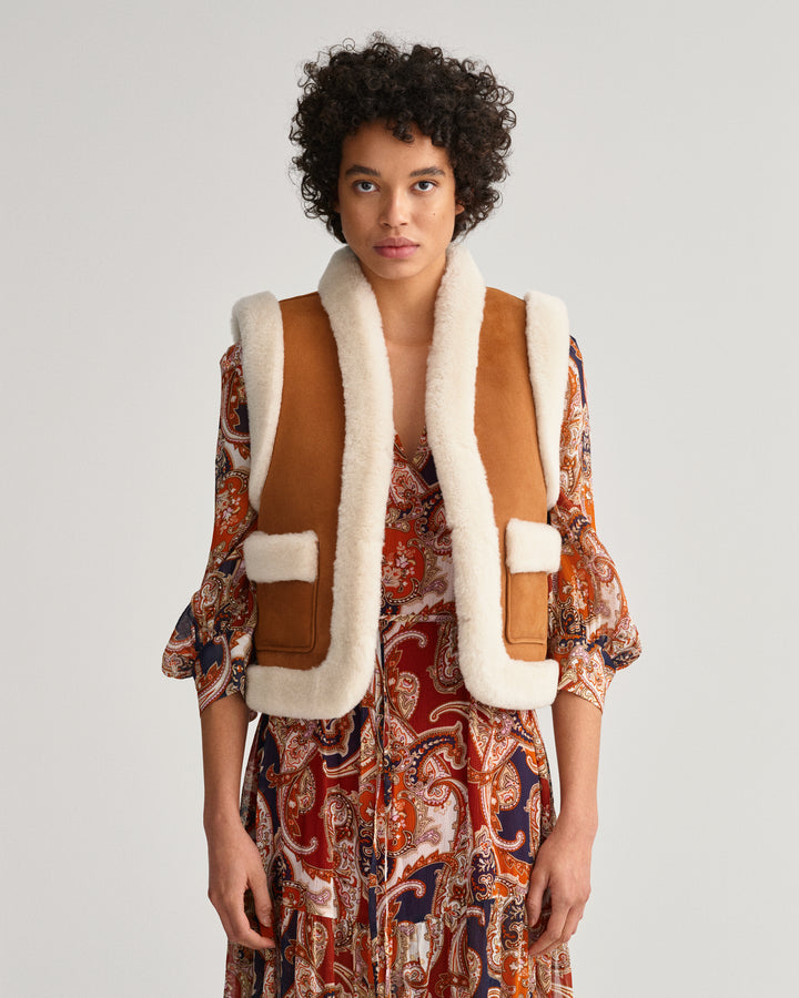 GANT Shearling Vest/ Prsluk 4740020