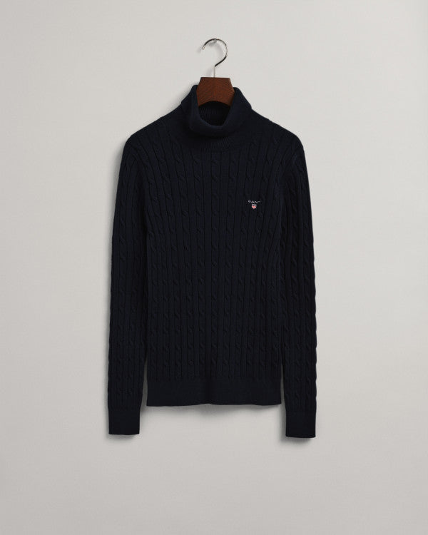 GANT Stretch Cotton Cable Turtle Neck/Pulover 4800059