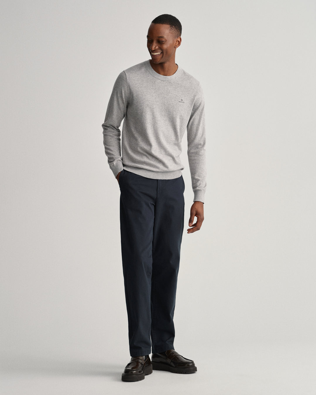 GANT Cotton Cashmere C-Neck/Pulover 8050063
