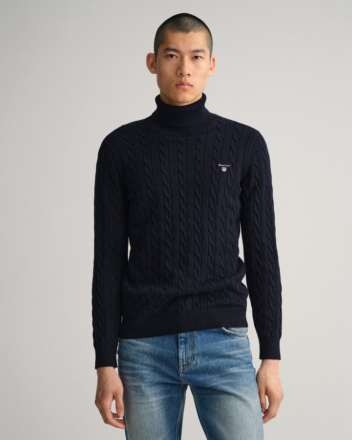 GANT Cotton Cable Turtleneck Sweater/Pulover 8050507