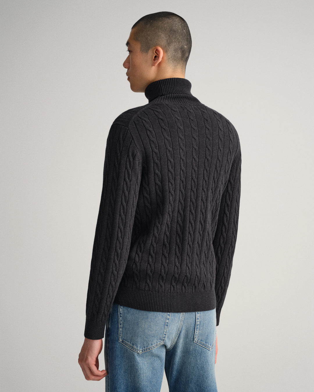 GANT Cotton Cable Turtleneck Sweater/Pulover 8050507
