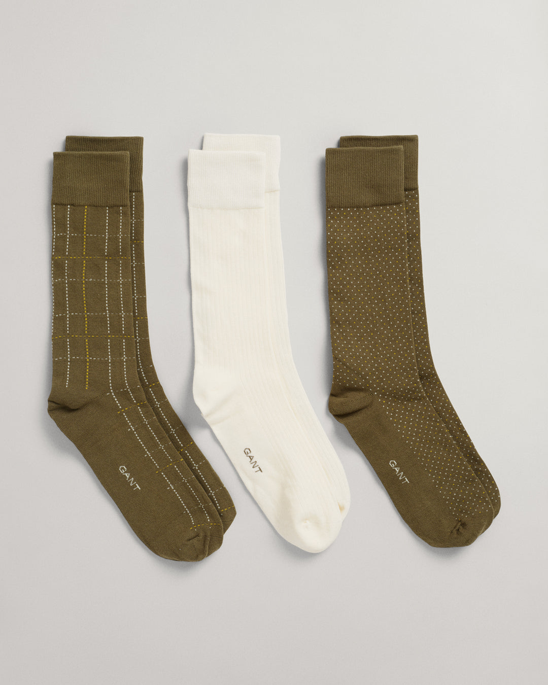 GANT Check Socks 3-Pack Gift Box/Čarape 9960216