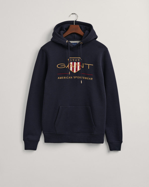 GANT Archive Shield Hoodie/Duks 2047056