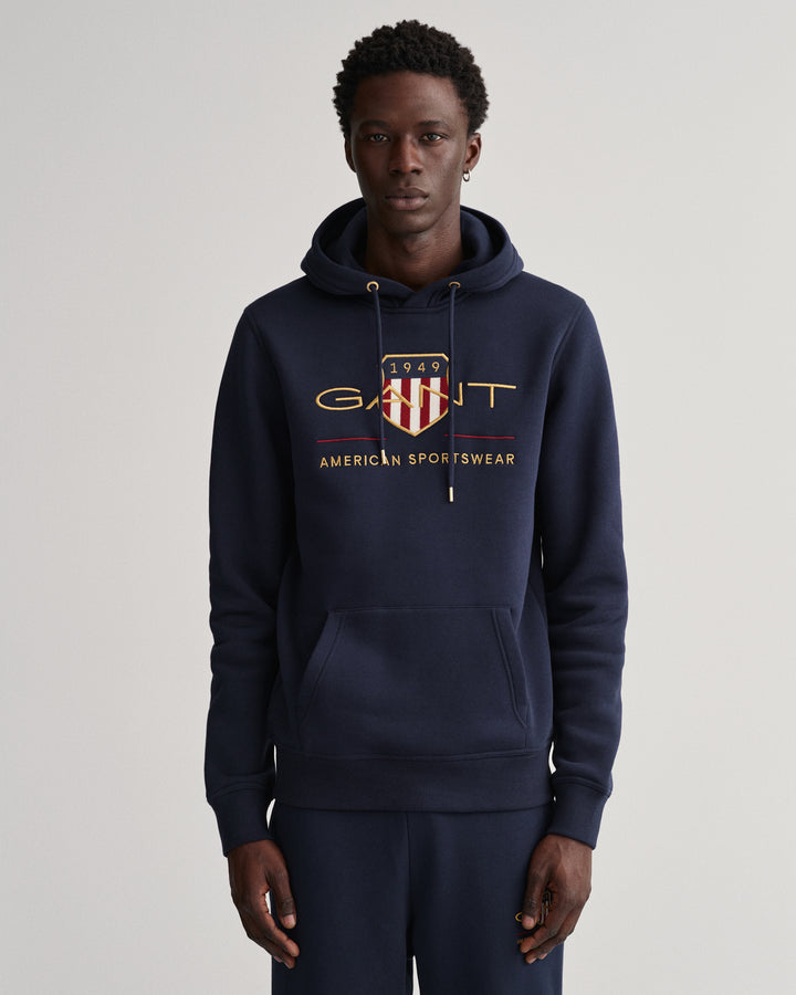 GANT Archive Shield Hoodie/Duks 2047056