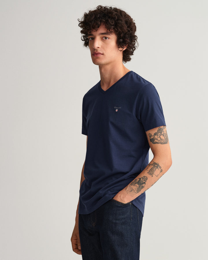 GANT Original Slim V-Neck T-Shirt/Majica 234104