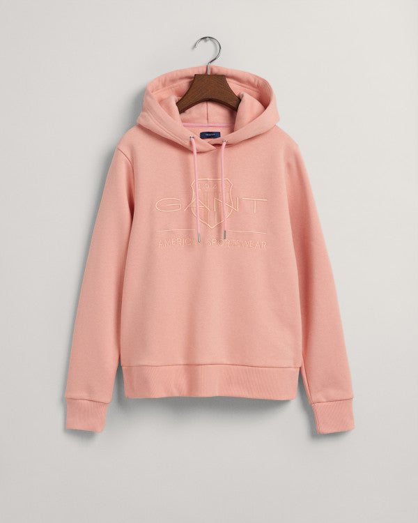 GANT Tonal Archive Shield Hoodie/Duks 4203648