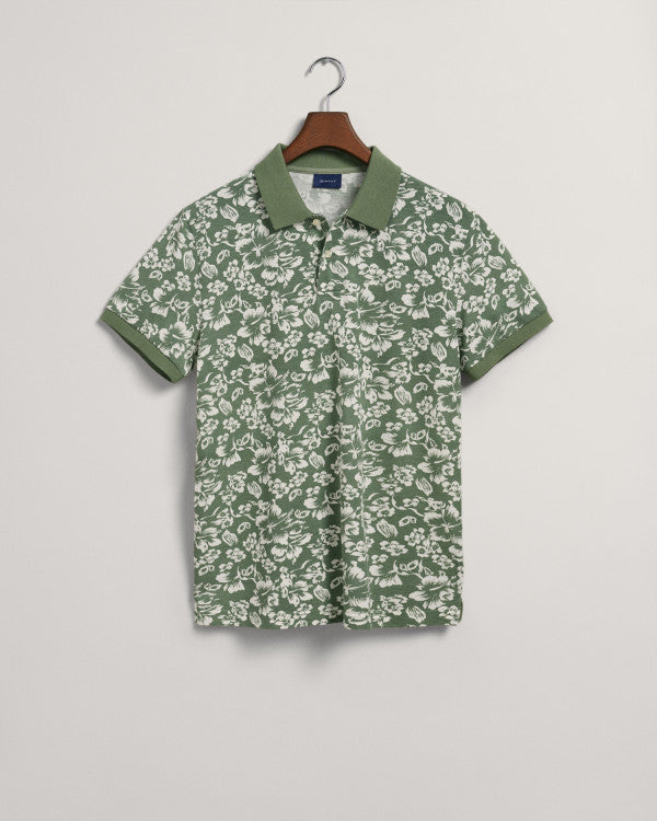 GANT Floral Print Ss Pique/Polo Majica 2022125