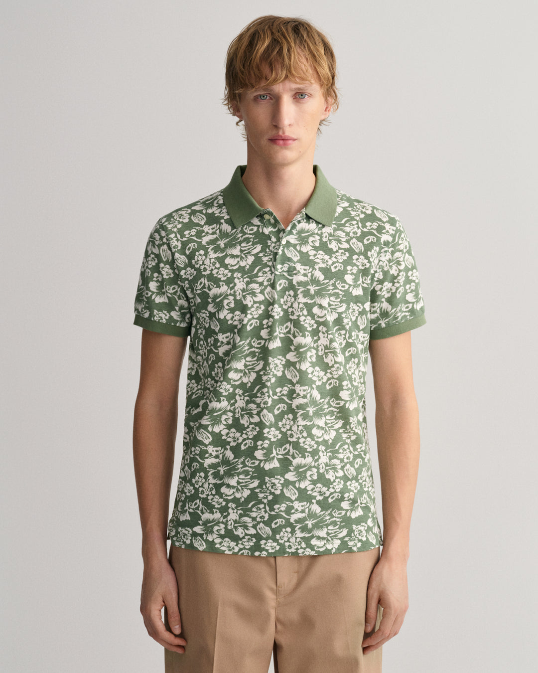 GANT Floral Print Ss Pique/Polo Majica 2022125