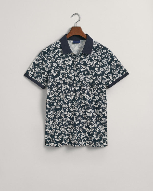 GANT Floral Print Ss Pique/Polo Majica 2022125