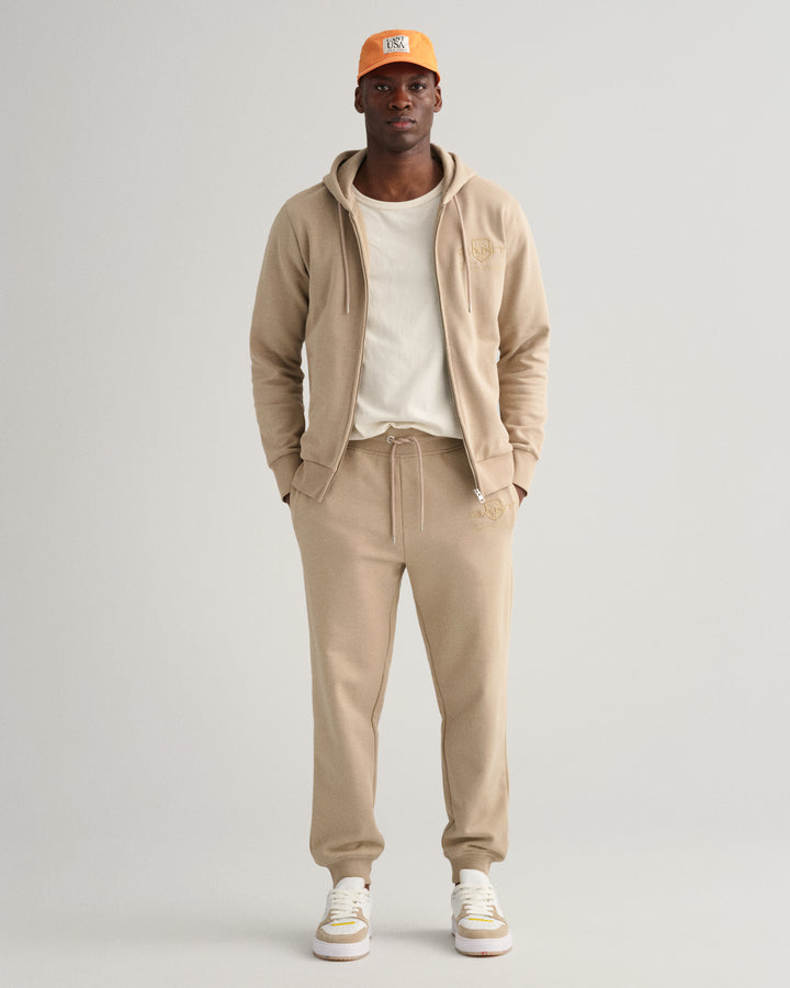 GANT Regular Tonal Shield Sweatpants/Donji dio trenerke 2039023