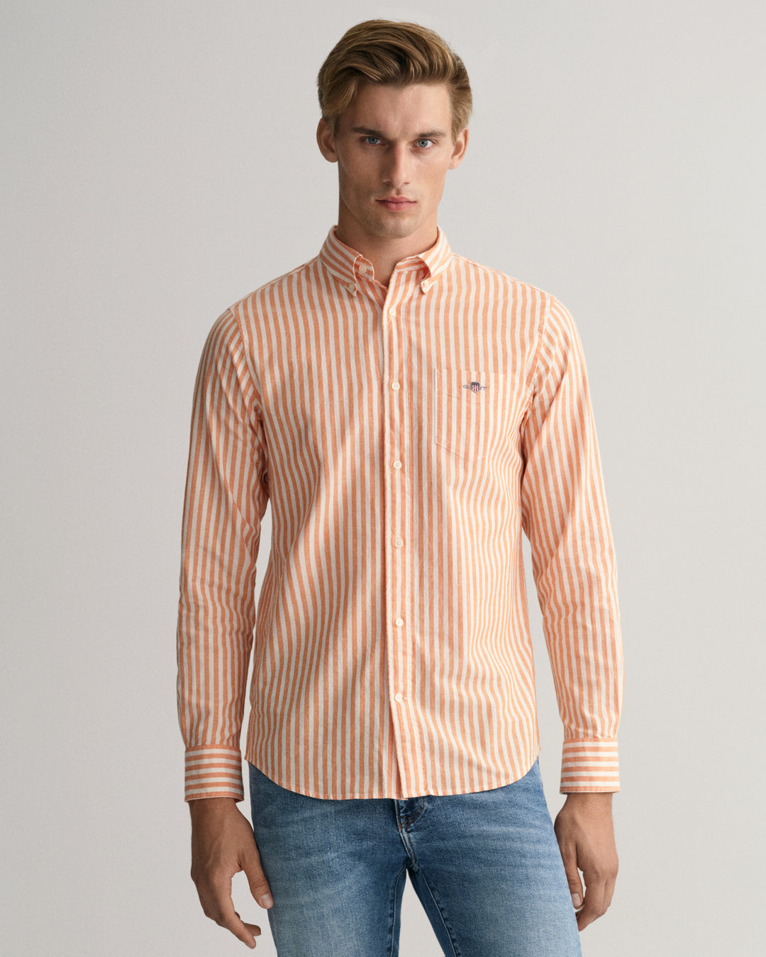 GANT Reg Cotton Linen Stripe Shirt/Košulja 3230057
