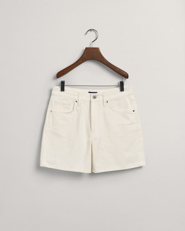 GANT White Denim Shorts/Bermude 4020075